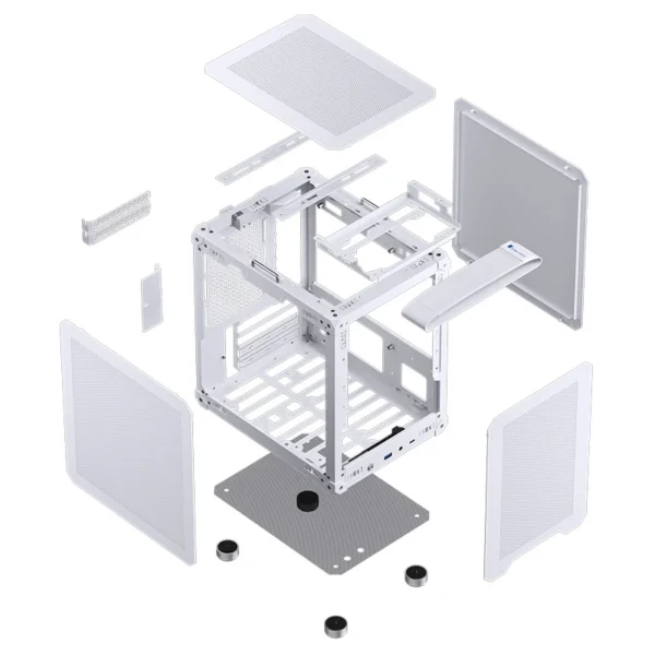Gabinete Compacto Jonsbo C6 Itx Branco Usb-C