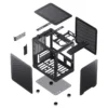 Gabinete Compacto Jonsbo C6 Itx Preto Usb-C