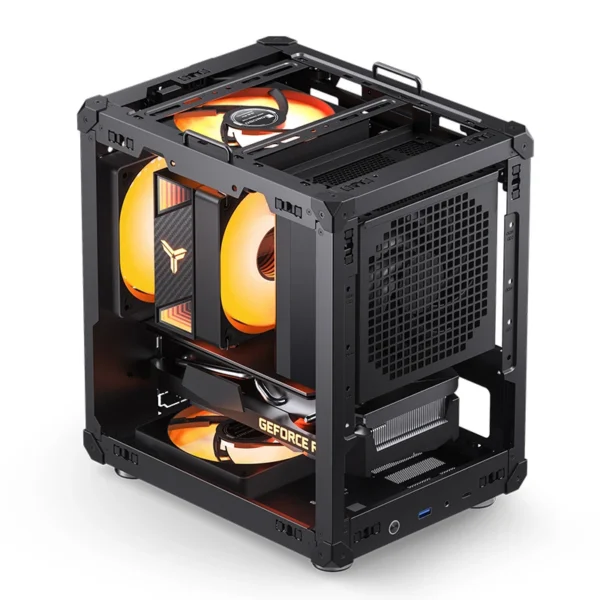 Gabinete Compacto Jonsbo C6 Itx Preto Usb-C