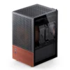 Gabinete Premium Jonsbo T6 Mini-Itx Preto E Madeira