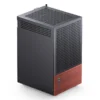 Gabinete Premium Jonsbo T6 Mini-Itx Preto E Madeira