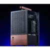 Gabinete Premium Jonsbo T6 Mini-Itx Preto E Madeira