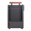 Gabinete Premium Jonsbo T6 Mini-Itx Preto E Madeira
