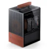 Gabinete Premium Jonsbo T6 Mini-Itx Preto E Madeira