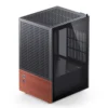 Gabinete Premium Jonsbo T6 Mini-Itx Preto E Madeira