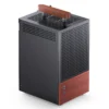 Gabinete Premium Jonsbo T6 Mini-Itx Preto E Madeira