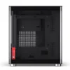 Gabinete Aquário Jonsbo Tk-0 Mini-Itx Preto E Madeira