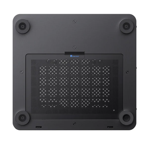 Gabinete Aquário Jonsbo Tk-0 Mini-Itx Preto E Madeira