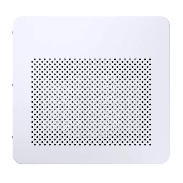 Gabinete Aquário Jonsbo Tk-0 Mini-Itx Branco E Madeira