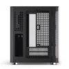 Gabinete Aquário Jonsbo Tk-0 Mini-Itx Preto E Madeira
