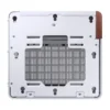 Gabinete Aquário Jonsbo Tk-0 Mini-Itx Branco E Madeira