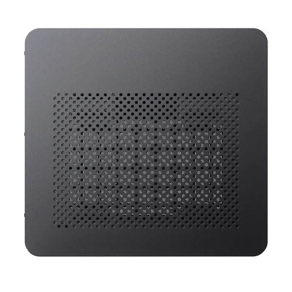 Gabinete Aquário Jonsbo Tk-0 Mini-Itx Preto E Madeira
