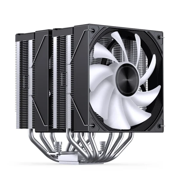 Cooler Para Processador Jonsbo Ca80 Dual Tower 70 Cfm Argb Preto