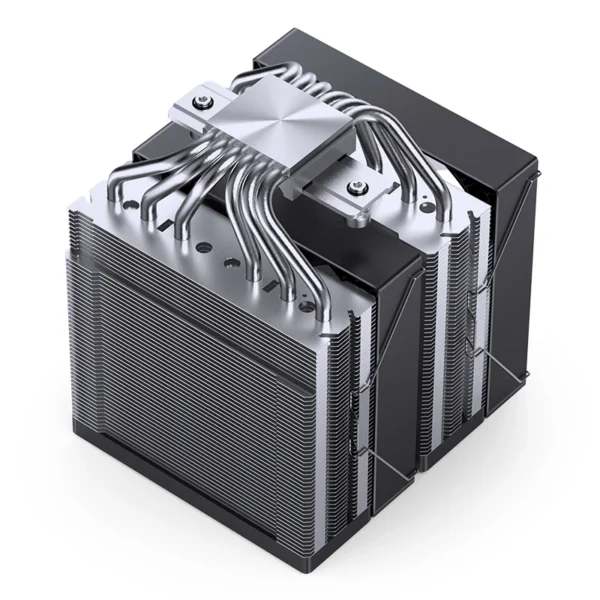Cooler Para Processador Jonsbo Ca80 Dual Tower 70 Cfm Argb Preto
