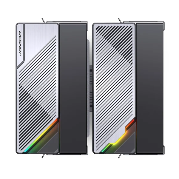 Cooler Para Processador Jonsbo Ca80 Dual Tower 70 Cfm Argb Preto