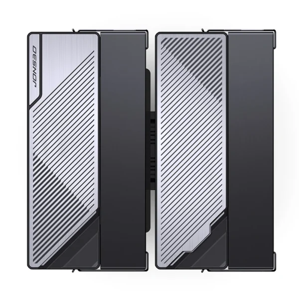 Cooler Para Processador Jonsbo Ca90 Dual Tower 77 Cfm Argb Preto