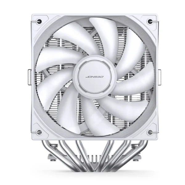 Cooler Para Processador Jonsbo Cb80 Dual Tower 80 Cfm Argb Branco
