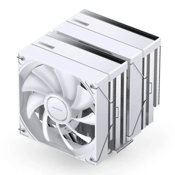 Cooler Para Processador Jonsbo Cb80 Dual Tower 80 Cfm Argb Branco