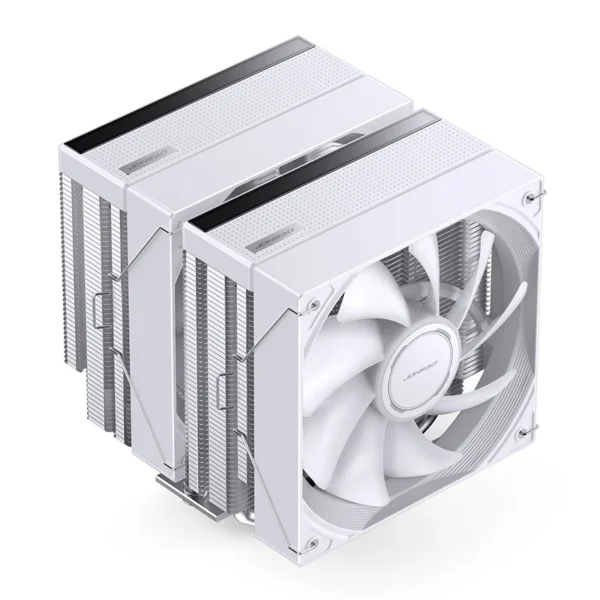 Cooler Para Processador Jonsbo Cb80 Dual Tower 80 Cfm Argb Branco