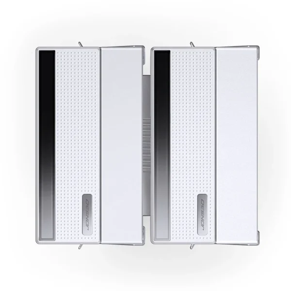 Cooler Para Processador Jonsbo Cb80 Dual Tower 80 Cfm Argb Branco