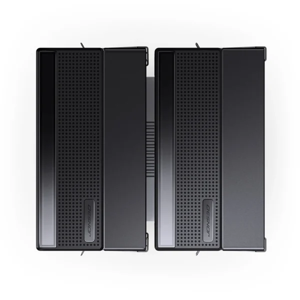 Cooler Para Processador Jonsbo Cb80 Dual Tower 80 Cfm Argb Preto