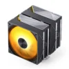 Cooler Para Processador Jonsbo Ca80 Dual Tower 70 Cfm Argb Preto