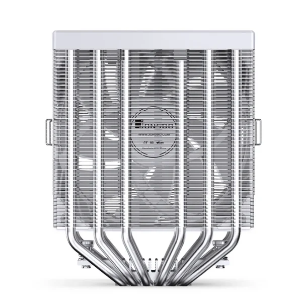 Cooler Para Processador Jonsbo Cb80 Dual Tower 80 Cfm Argb Branco