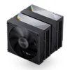 Cooler Para Processador Jonsbo Ca90 Dual Tower 77 Cfm Argb Preto