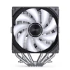 Cooler Para Processador Jonsbo Ca80 Dual Tower 70 Cfm Argb Preto