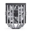 Cooler Para Processador Jonsbo Cb80 Dual Tower 80 Cfm Argb Preto