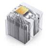 Cooler Para Processador Jonsbo Cb80 Dual Tower 80 Cfm Argb Branco