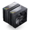 Cooler Para Processador Jonsbo Ca90 Dual Tower 77 Cfm Argb Preto