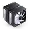 Cooler Para Processador Jonsbo Cb80 Dual Tower 80 Cfm Argb Preto