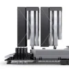 Cooler Para Processador Jonsbo Cb80 Dual Tower 80 Cfm Argb Preto