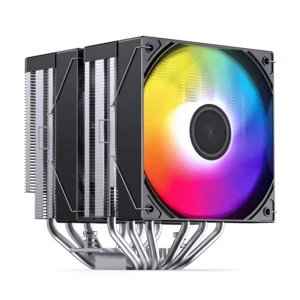 Cooler Para Processador Jonsbo Cb80 Dual Tower 80 Cfm Argb Preto