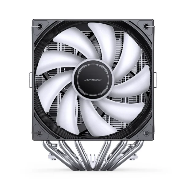 Cooler Para Processador Jonsbo Cb80 Dual Tower 80 Cfm Argb Preto