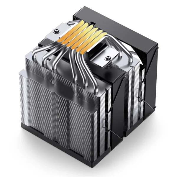 Cooler Para Processador Jonsbo Cb80 Dual Tower 80 Cfm Argb Preto