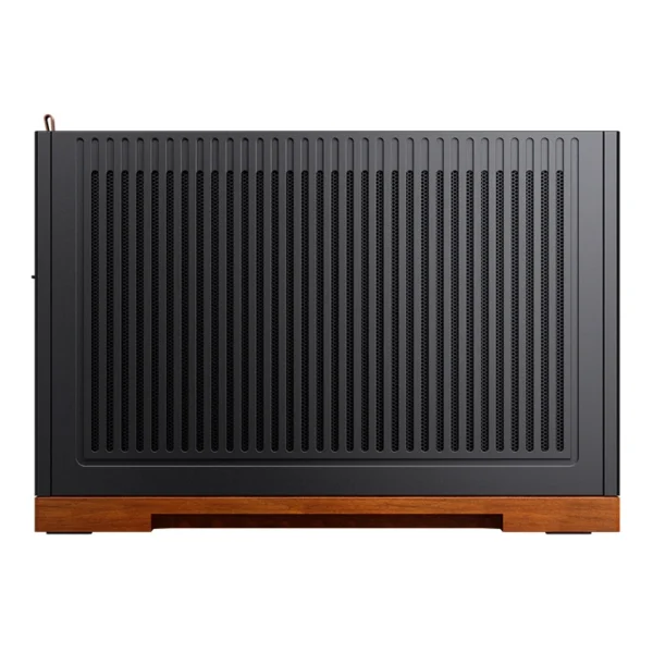 Gabinete Premium Jonsbo T9 Mini-Itx Preto E Madeira