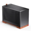 Gabinete Premium Jonsbo T9 Mini-Itx Preto E Madeira