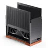 Gabinete Premium Jonsbo T9 Mini-Itx Preto E Madeira