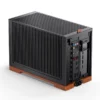 Gabinete Premium Jonsbo T9 Mini-Itx Preto E Madeira