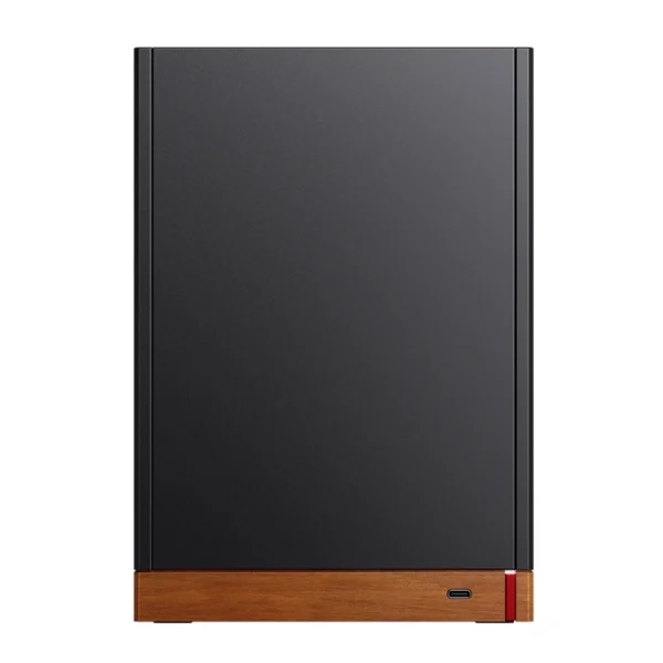 Gabinete Premium Jonsbo T9 Mini-Itx Preto E Madeira