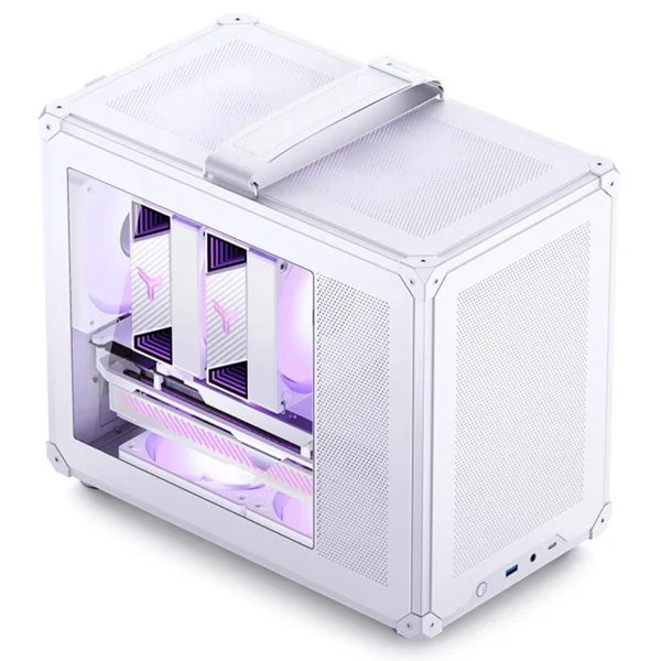 Gabinete Compacto Jonsbo C6 Max M-Atx Branco Usb-C