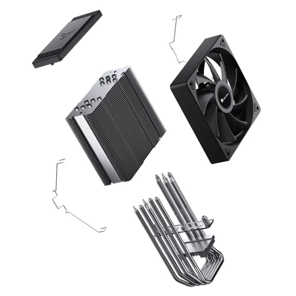 Cooler Para Processador Jonsbo Cr-1000 Max V2 71 Cfm Preto