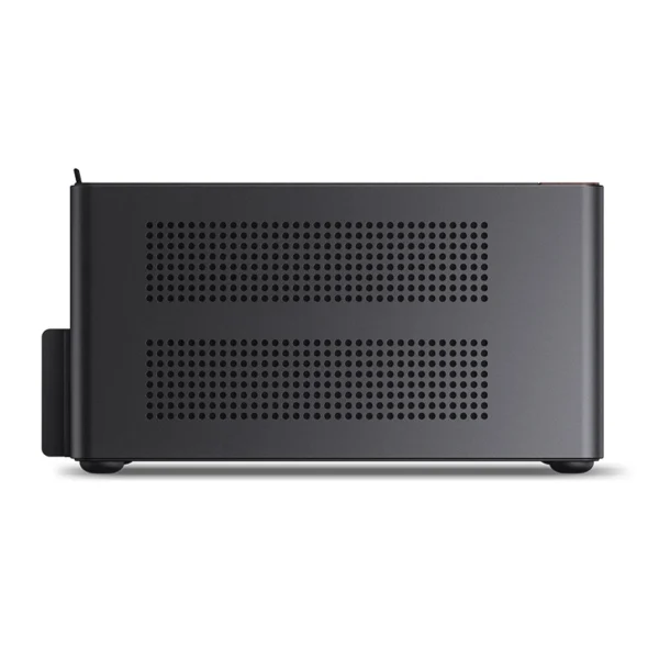 Gabinete Mini-Itx Jonsbo Nv10 Premium 4.5L Preto E Madeira