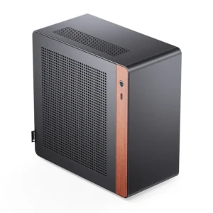 Gabinete Mini-Itx Jonsbo N10 Premium 4.5L Preto E Nogueira