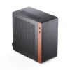 Gabinete Mini-Itx Jonsbo Nv10 Premium 4.5L Preto E Madeira