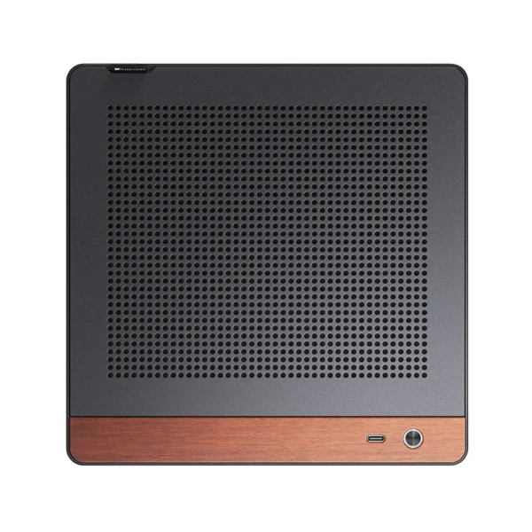 Gabinete Mini-Itx Jonsbo N10 Premium 4.5L Preto E Nogueira