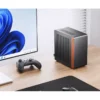 Gabinete Mini-Itx Jonsbo Nv10 Premium 4.5L Preto E Madeira