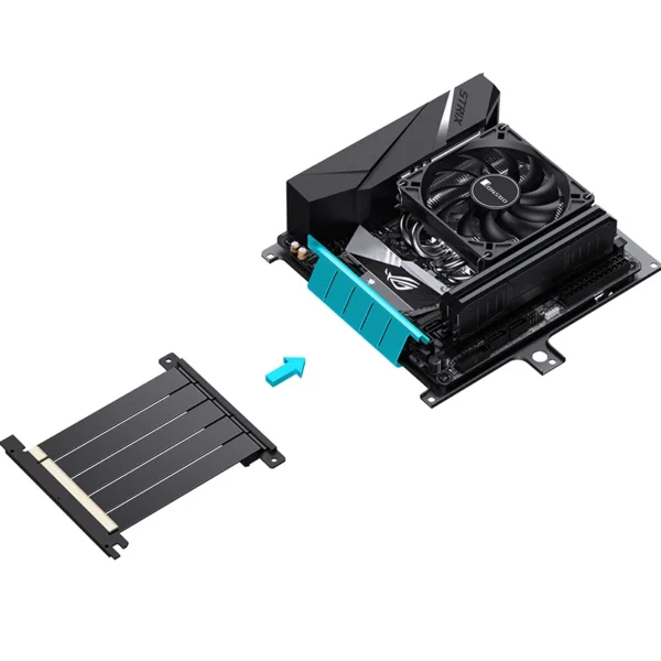 Gabinete Mini-Itx Jonsbo Nv10 Premium 4.5L Preto E Madeira